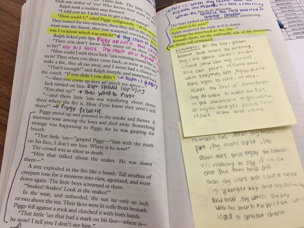 lord of the flies annotations